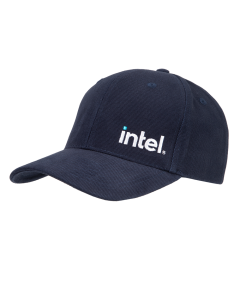 Intel Cotton Baseball Cap - Navy